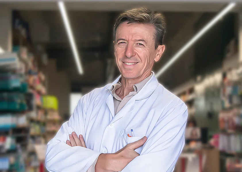 farmaceutico alberto en farmacia yanguas en pamplona
